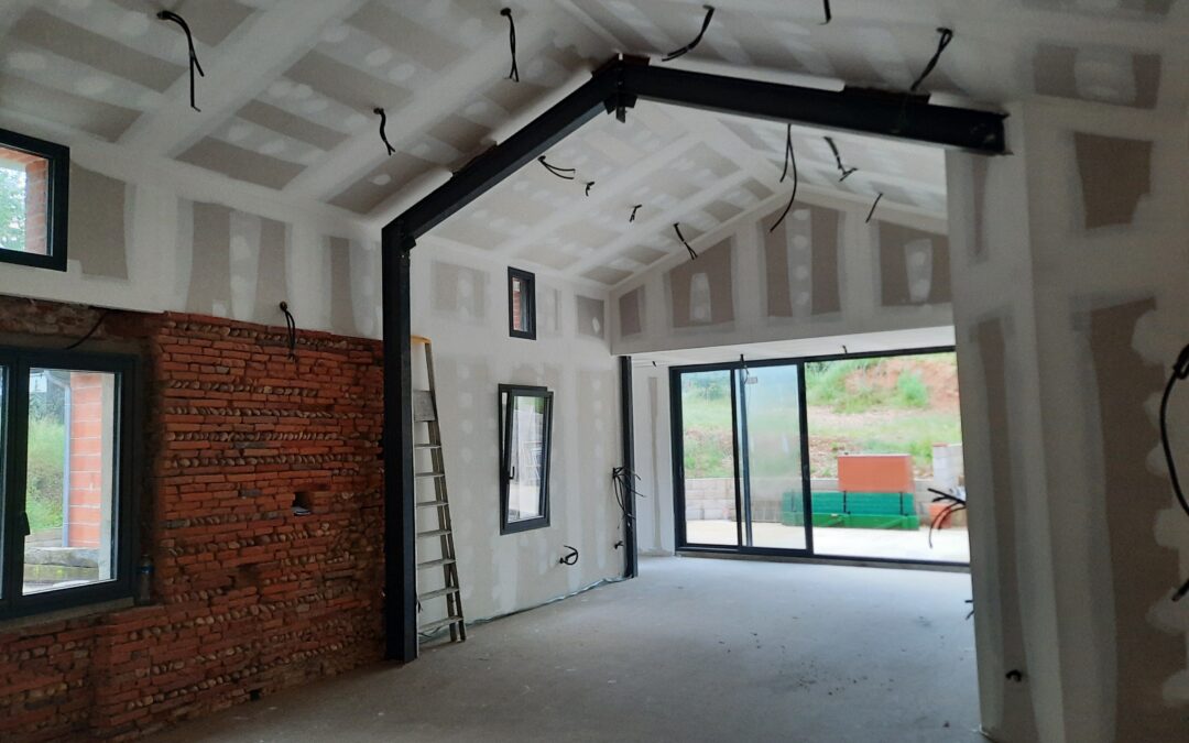 Rénovation maison à Villaudric